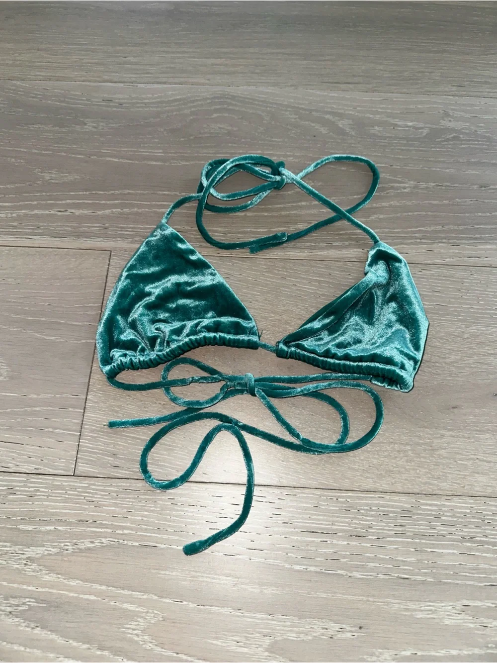 Revolve Superdown Vanessa String bikini velvet sz small